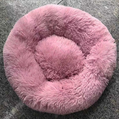 Plush Round Dog/Cat Bed