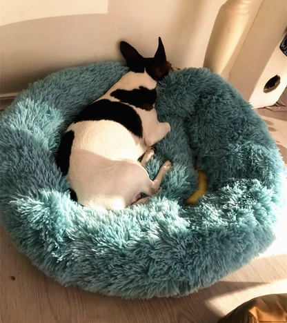 Plush Round Dog/Cat Bed