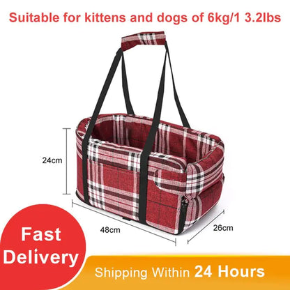 Portable Cat/Dog Bed-Travel Protector Crate