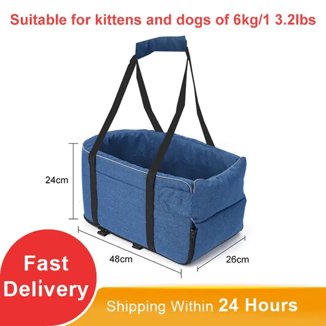 Portable Cat/Dog Bed-Travel Protector Crate