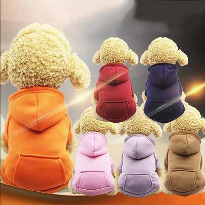 Soft Fleece Pet Dog Hoodie