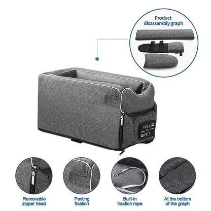 Portable Cat/Dog Bed-Travel Protector Crate