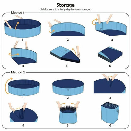 Foldable Swimming Pool Pet Bath