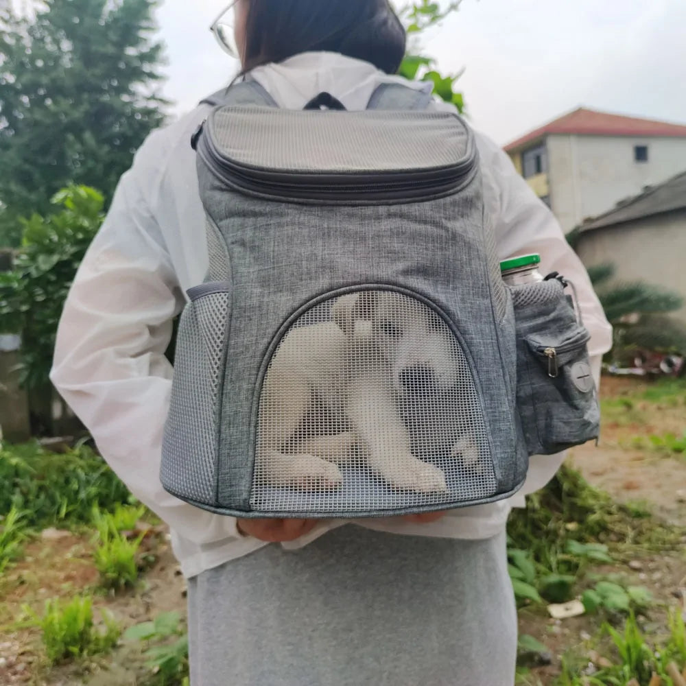 Portable Mesh Dog/Cat Bag