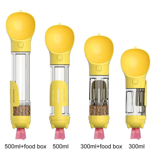 Multifunctional Travel Pet Water Bottle and Food bottle