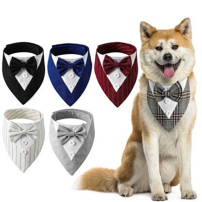 Fashionable Tuxedo Bow Tie For Pets