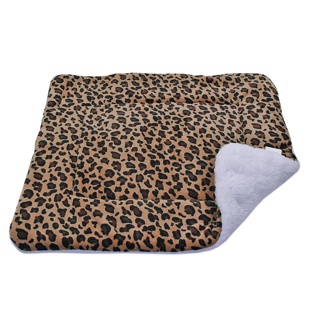 Soft Fleece Winter Dog Bed Blanket