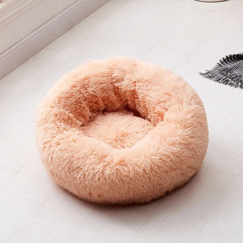 Plush Round Dog/Cat Bed