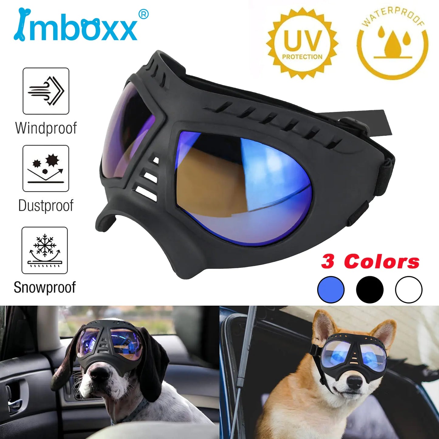 Dog Sunglass Windproof Summer Goggles/ Eye Protection